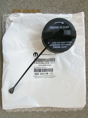 12-15 RAM C/V BASE TRADESMAN FUEL GAS TANK FILLER CAP WITH TETHER OEM BRAND NEW - Image 1 of 2