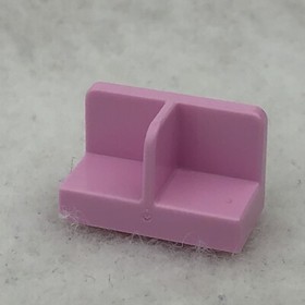 LEGO 93095 Bright Pink Panel 1 x 2 x 1 W/ Rounded Corners & Center Divider (x1)