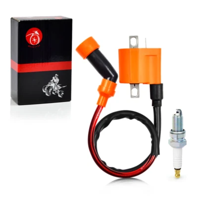 点火线圈和火花塞适用于雅马哈 1989 - 2004 年战士 350 YFM350 YFM350X 全地形车 — 第 1/4 张图片