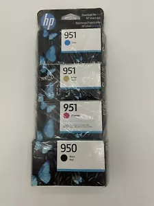 HP 950 951 Printer cartridges. Combo Pack Black 950/ 3 Colors 951. Exp 6/24. - Picture 1 of 6