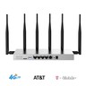 4G LTE Router Unlocked AT&T T-Mobile SIM Card Industrial 1200Mbps WiFi Hotspot  