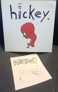 HICKEY LP 1995 ORIGINAL SF PUNK 1 OF A KIND ART ON THE BACK RARE KBD PRIVAT - Bild 1 von 2