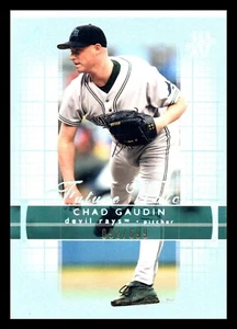2003 SP Authentic /699 Chad Gaudin #198 Rookie RC Tampa Bay Devil Rays - Picture 1 of 2