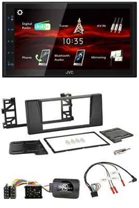 JVC USB Bluetooth Lenkrad DAB 2DIN Autoradio für BMW 5er E39 1997-2001 - Bild 1 von 10