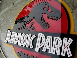JURASSIC PARK 3D ART T-Rex WORLD sign new Dinosaur clean version movie dvd XL - Picture 1 of 12