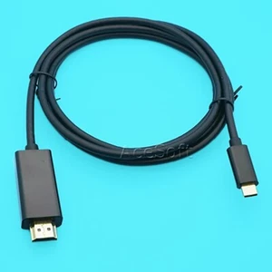 Type-C to HDMI Adapter Cable 4K 60Hz With Power For Samsung Galaxy Tab S4 10.5" - Picture 1 of 1