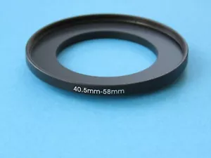 40.5mm to 58mm Step Up Step-Up Ring Camera Lens Filter Adapter Ring 40,5mm-58mm - Picture 1 of 2