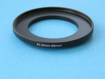 40.5mm to 58mm Step Up Step-Up Ring Camera Lens Filter Adapter Ring 40,5mm-58mm - Image 1 of 2