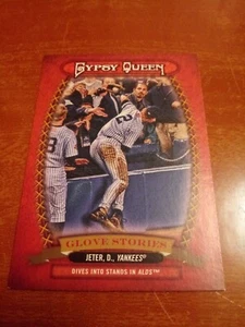 DEREK JETER 2013 TOPPS GYPSY QUEEN GLOVE STORIES LOOK@STORE - Picture 1 of 1