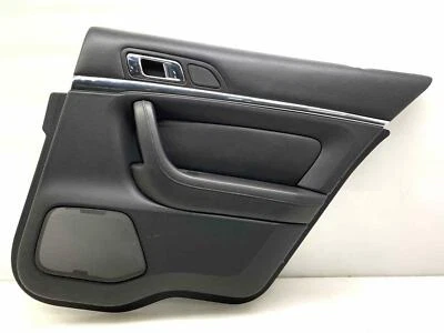 Lincoln MKS 2009-12 pasajero derecho puerta trasera interior panel de moldura negro-FW Foto 1 de 4