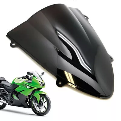 Protector de parabrisas ABS negro para Kawasaki Ninja EX250R 2008-2012 Foto 1 de 4