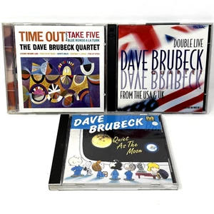 Dave Brubeck 3 CD Lot, Take Five (Gold SBM Disc) Double Live, Quiet as the Moon - Imagen 1 de 13