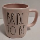 Rae Dunn LL "BRIDE TO BE" Light Pink Ceramic Coffee/Tea MUG, Wedding