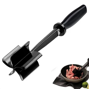 Meat Chopper 5 Curve Blades Ground Beef Masher Heat Resistant Meat Masher Too... - Picture 1 of 12