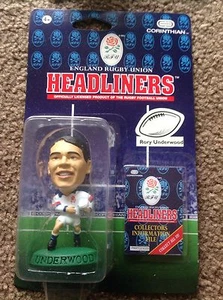 CORINTHIAN HEADLINERS ENGLAND RUGBY UNION Rory Underwood SEALED IN BLISTER PACK - Picture 1 of 1