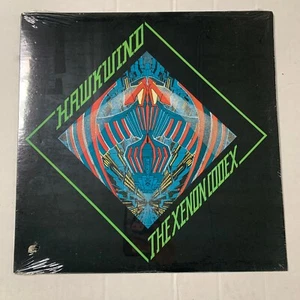 HAWKWIND The Xenon Codex - NEW LP VINYL - DRILL HOLE - 1988 ENIGMA/GWR 7 75407-1 - Picture 1 of 2