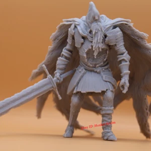 1/24 Figure in resina Dark Souls iii Gael modello non assemblate non dipinte 90 mm - Foto 1 di 3
