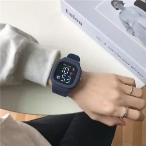 Orologio Digitale da polso Cinturino Silicone Uomo Donna Unisex Watch Sport Mare - Foto 1 di 18