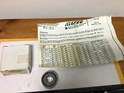 Nuevo cojinete de embrague de desbordamiento Morse NSS-15, diámetro de 15 mm, 35 mm OD, 619915 Foto 1 de 3