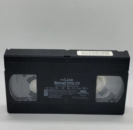 The Land Before Time IV VHS Animated 1996 as is - Image 1 of 1