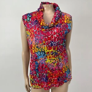 Sno Skins Small bunte abstrakte Druck Ärmel USA leicht ärmellos P4 - Bild 1 von 6