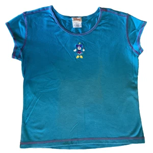 Camisa pequeña para mujer Disney Store Minnie Mouse con vestido púrpura - Imagen 1 de 8