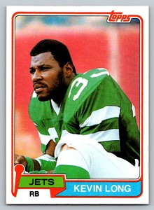 Kevin Long Topps 1981 384 New York Jets