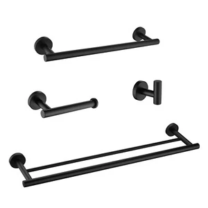 4 Piece Bathroom Hardware Set - Picture 1 of 19