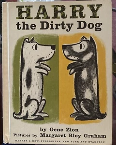 Vintage 1956 Harry The Dirty Dog Gene Zion Hardback - Picture 1 of 4