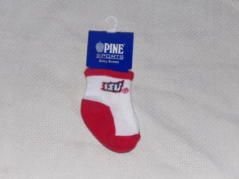 NCAA Iowa State Cyclones Baby Socks Sz 0-6 Mos NWT Cover
