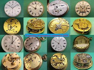 ⏳ DIFFICULT REPAIRS @ANTIQUE FUSEE POCKET WATCH DETENT CHRONOMETER/DUPLEX SILVER - Picture 1 of 23