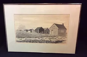 Maine Künstler Joseph Cousins Limited Edition 76/150 signierter Druck (KP228) - Bild 1 von 6