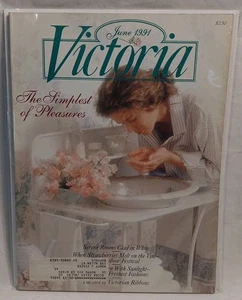 Victoria Magazine June 1991 The Simplest Of Pleasures Serene Rooms Class(B-3-L) - Bild 1 von 2