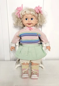 Vintage 1986 Playmates 25" Cricket Doll W/ Chair Clothes - Picture 1 of 15