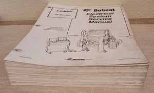Bobcat Skid Steer Loader Electrical System Service Manual -  #6900881 - Picture 1 of 6