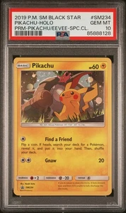 2016 Pokemon Sun and Moon Black Star Promos Pikachu #SM234 PSA 10 *Swirl* - Picture 1 of 4