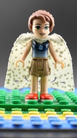 LEGO Emily Jones from Elves - Dark Tan Shorts Minifigure elf023 from Set 41179