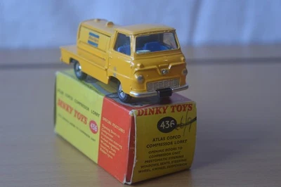Camión compresor Dinky Toys 436 Atlas Copco vintage original años 60 en caja Foto 1 de 4