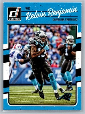 2016 Donruss #42 Kelvin Benjamin - Image 1 of 2