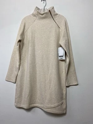 NWT earth yoga  Sweatshirt Tunic Pocket  Organic Cotton  Size Large - Image 1 of 4