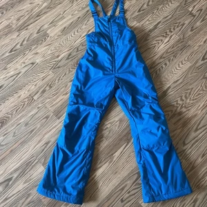 LANDS END Mädchen Jungen Jugend blau Schnee Ski Trägerhose Snowboard Größe 14 - Bild 1 von 18