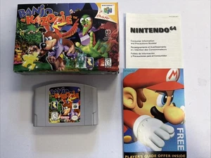 Banjo-Kazooie (Nintendo 64, 1998) N64 In Box No Manual - Picture 1 of 10