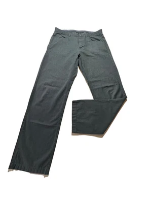 CALVIN KLEIN Mens (36X34) Straight Leg Flat Front Blue Cotton Pants - EUC! - Image 1 of 4