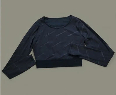 Top Corto Lululemon Wunder Train Talla 4-6 Sin Talla Punto Repujado Edición Especial LEER Foto 1 de 4