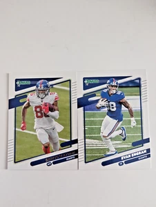 Lotto New York Giants Slayton Engram 2021 Panini Donruss - Foto 1 di 1