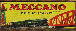 WALL PLAQUE, WALL HANGING 100MM X 280MM - MECCANO - Picture 1 of 1