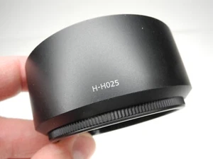Panasonic H-H025 Black Camera Lens Hood For Lumix G 25mm f/1.7 ASPH (46mm) - Picture 1 of 14