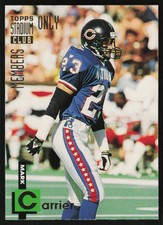 1994 Stadium Club Members Only 50 Mark Carrier #33  Football  Chicago Bears