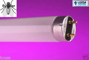 4 PACK 13 INCH 10W UVA FLYKILLER TUBE 13'' 10 Watts F10T8BL - Picture 1 of 3