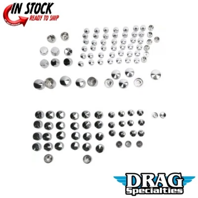 Комплект хромированных стандартных крышек болтов Drag Specialties 2401-0698 для Touring 09-16 - Изображение 1 из 3